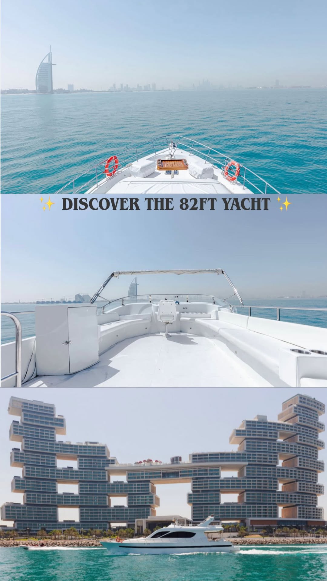 Location de yacht à Dubaï — Label Maison Conciergerie