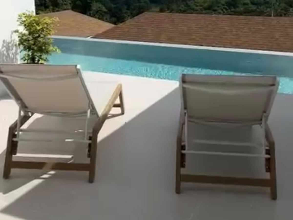 Terrasse d'un logement géré par Label Maison Conciergerie